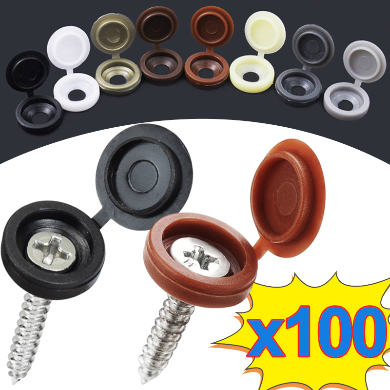 Furniture Hardware Decorative - 10/500pcs Screw Decorative Cap Plastic Protective