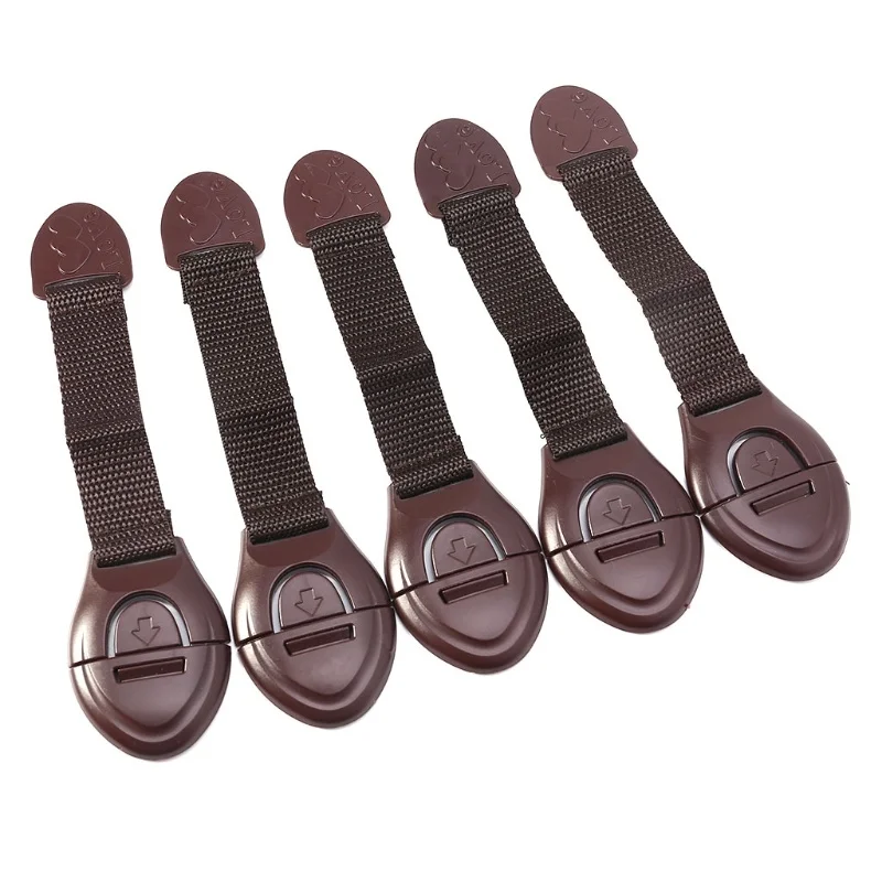 5pcs/lot Brown Cabinet Safety  - Furniture Hardware Suppliers 评论和价格