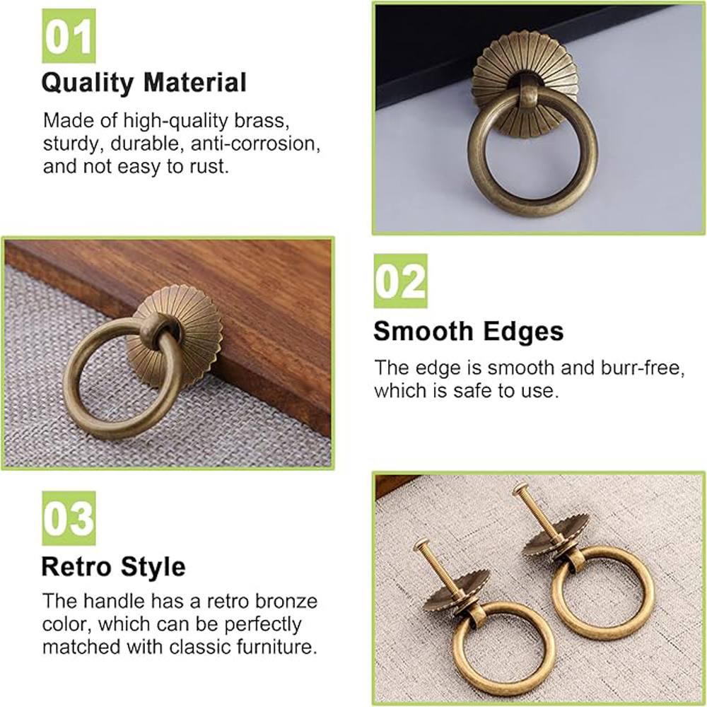 Ring Handle Can Be Used for Wa - Used Furniture Hardware 评论和价格