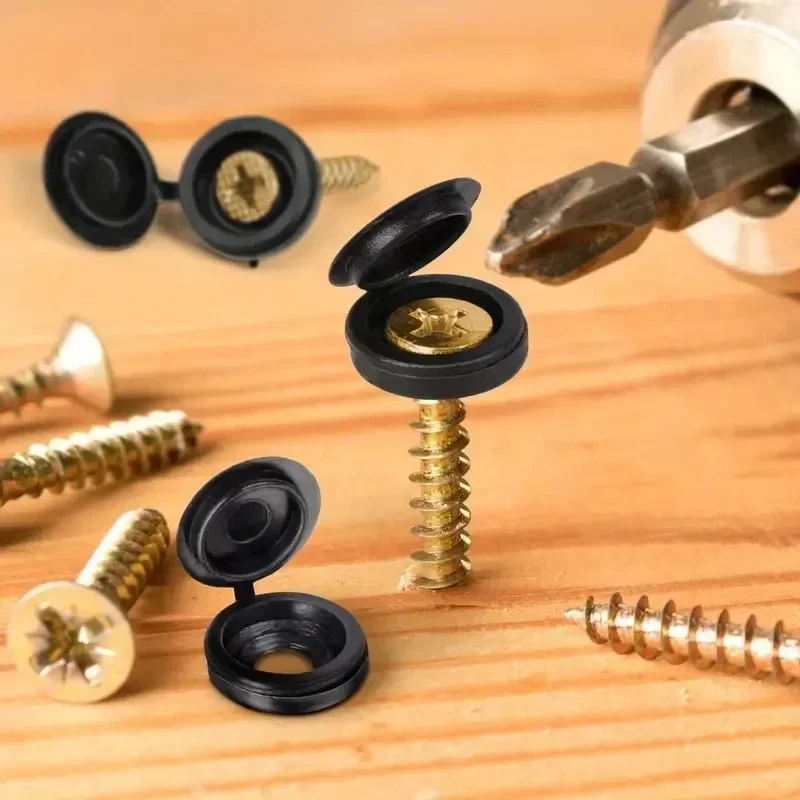 5/100PCS Hinged Plastic Screw  - Furniture Hardware Decorative 评论和价格