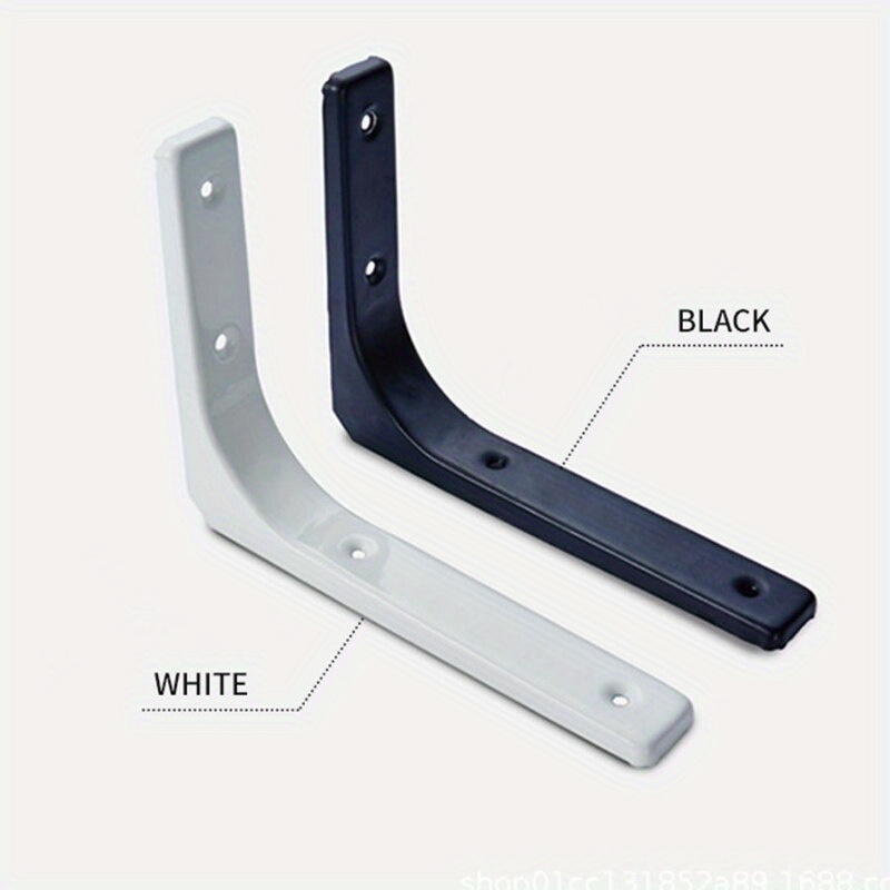 2pcs Heavy-Duty Iron Shelf Bra - Furniture Hardware Decorative 评论和价格