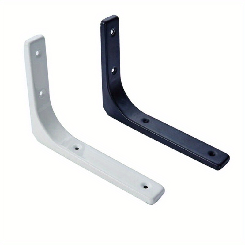 2pcs Heavy-Duty Iron Shelf Bra - Furniture Hardware Decorative 评论和价格