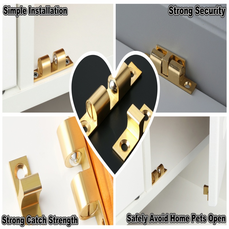 3/6pcs Cabinet Closet Door Bal - Furniture Hardware Suppliers 评论和价格