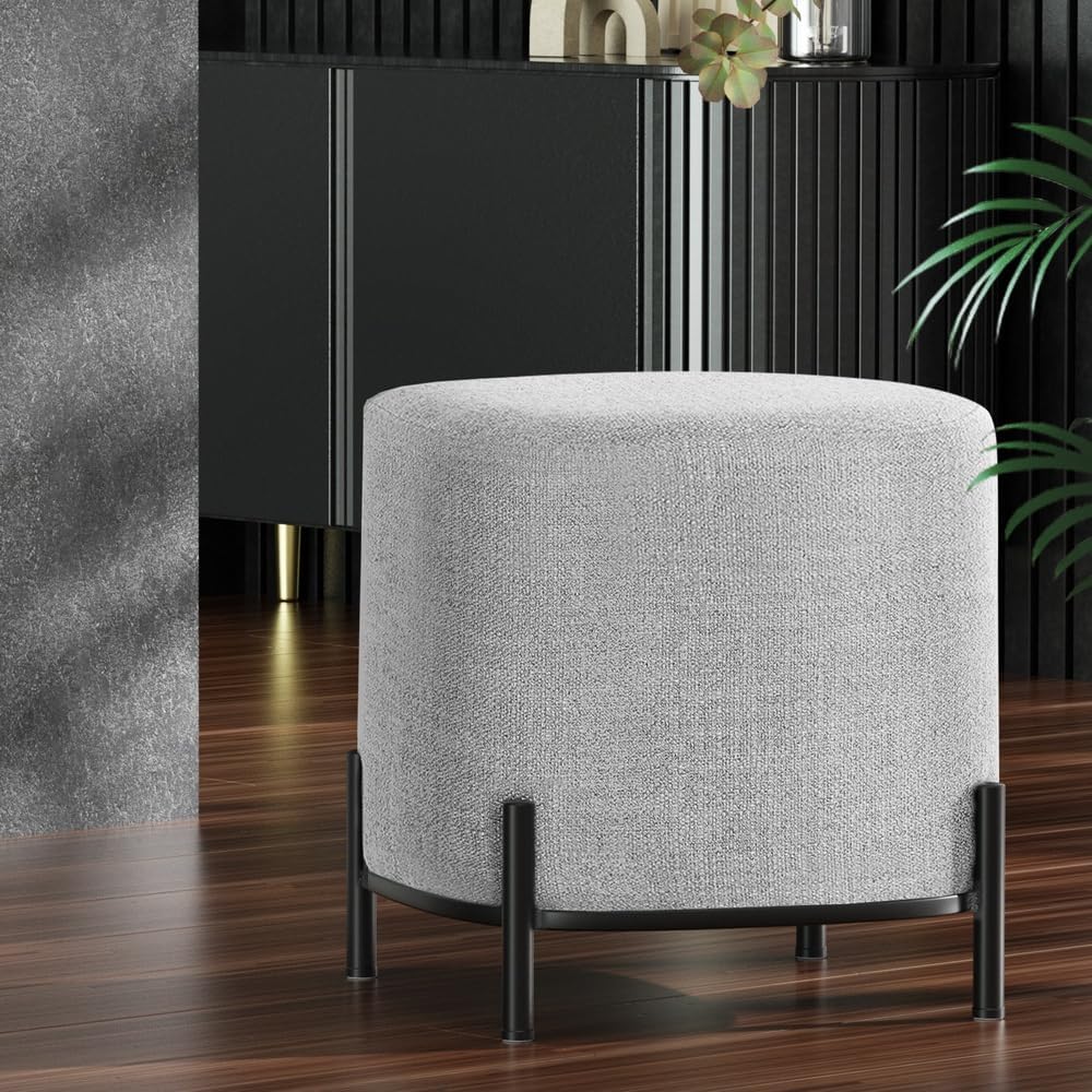 **/Ottoman, Round Footstool Lo - Furniture Foot Pad 评论和价格