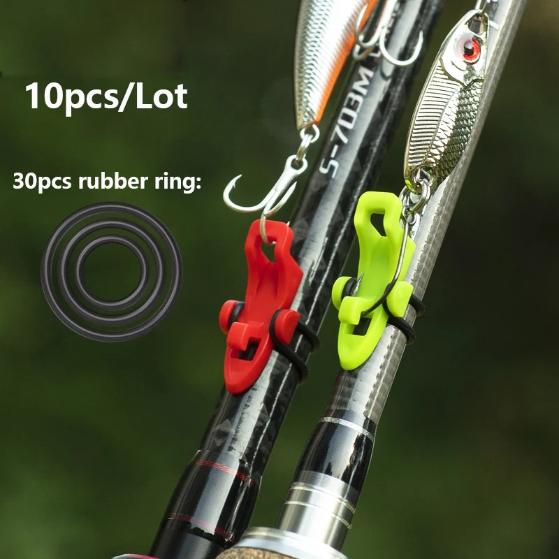 1-10pcs Fishing Rod Pole Hook  - Furniture Hardware Jig 评论和价格