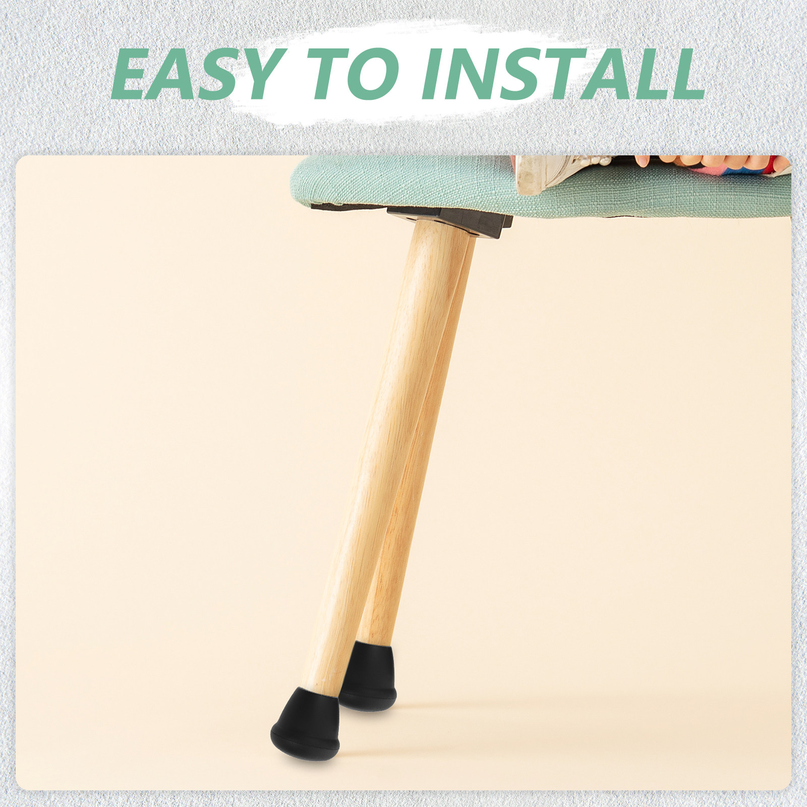 4Pcs Anti-Slip Chair Leg Prote - Furniture Foot Pad 评论和价格