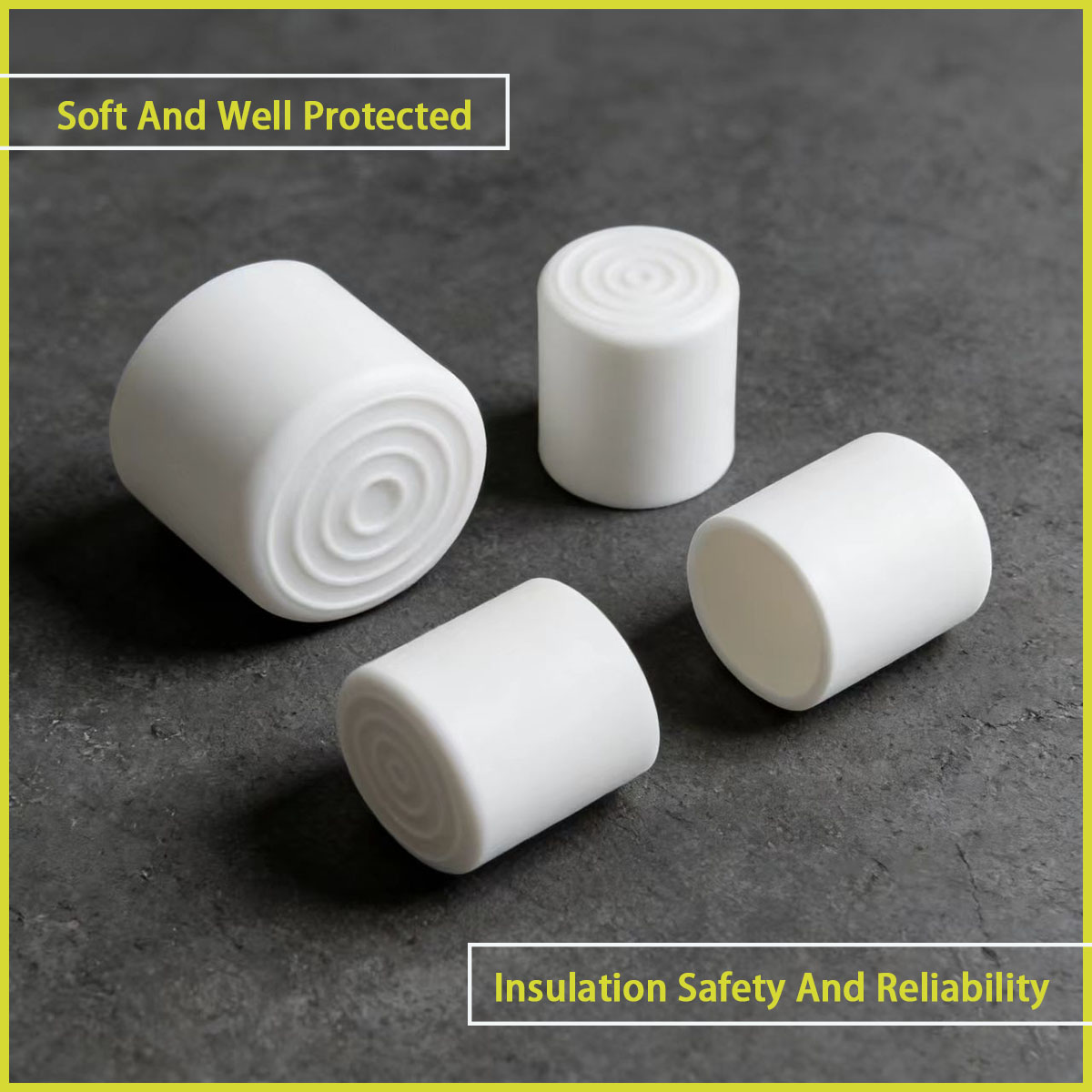 A White PVC Soft Rubber Protec - Used Furniture Hardware 评论和价格