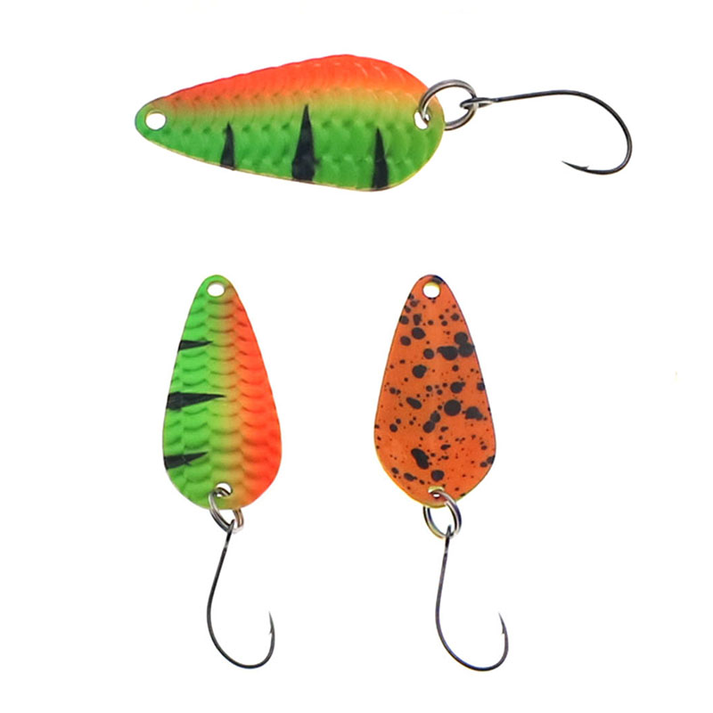 Fishing Trout Spoon Single Hoo - Furniture Hardware Jig 评论和价格