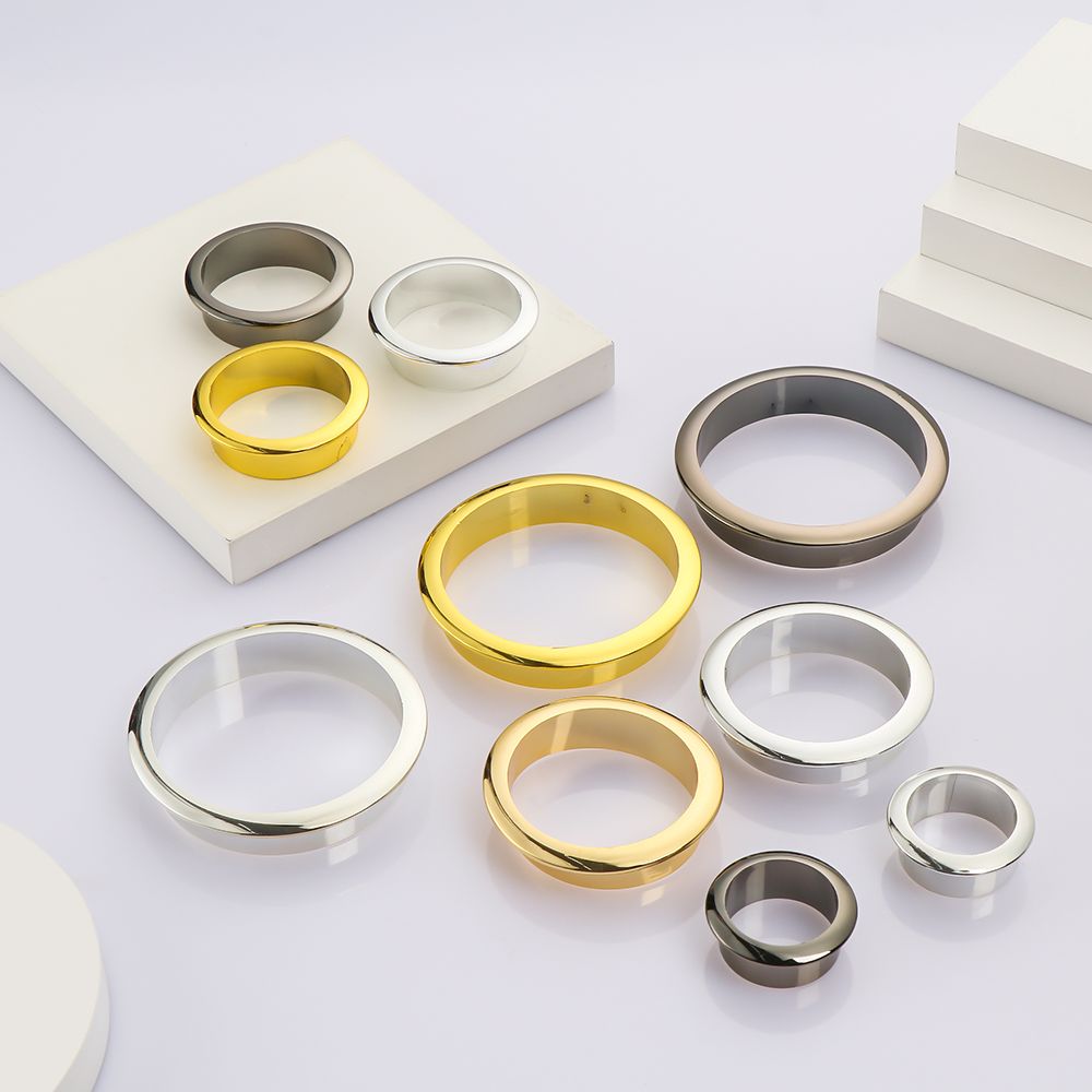 25-80mm Plastic Wire Hole Cove - Furniture Hardware Decorative 评论和价格