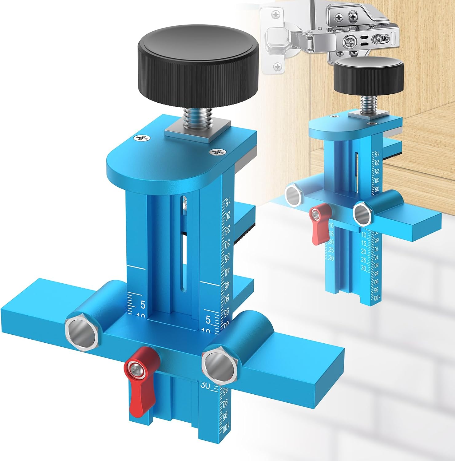 3 in 1 Cabinet Door Mounting J - Furniture Hardware Jig 评论和价格