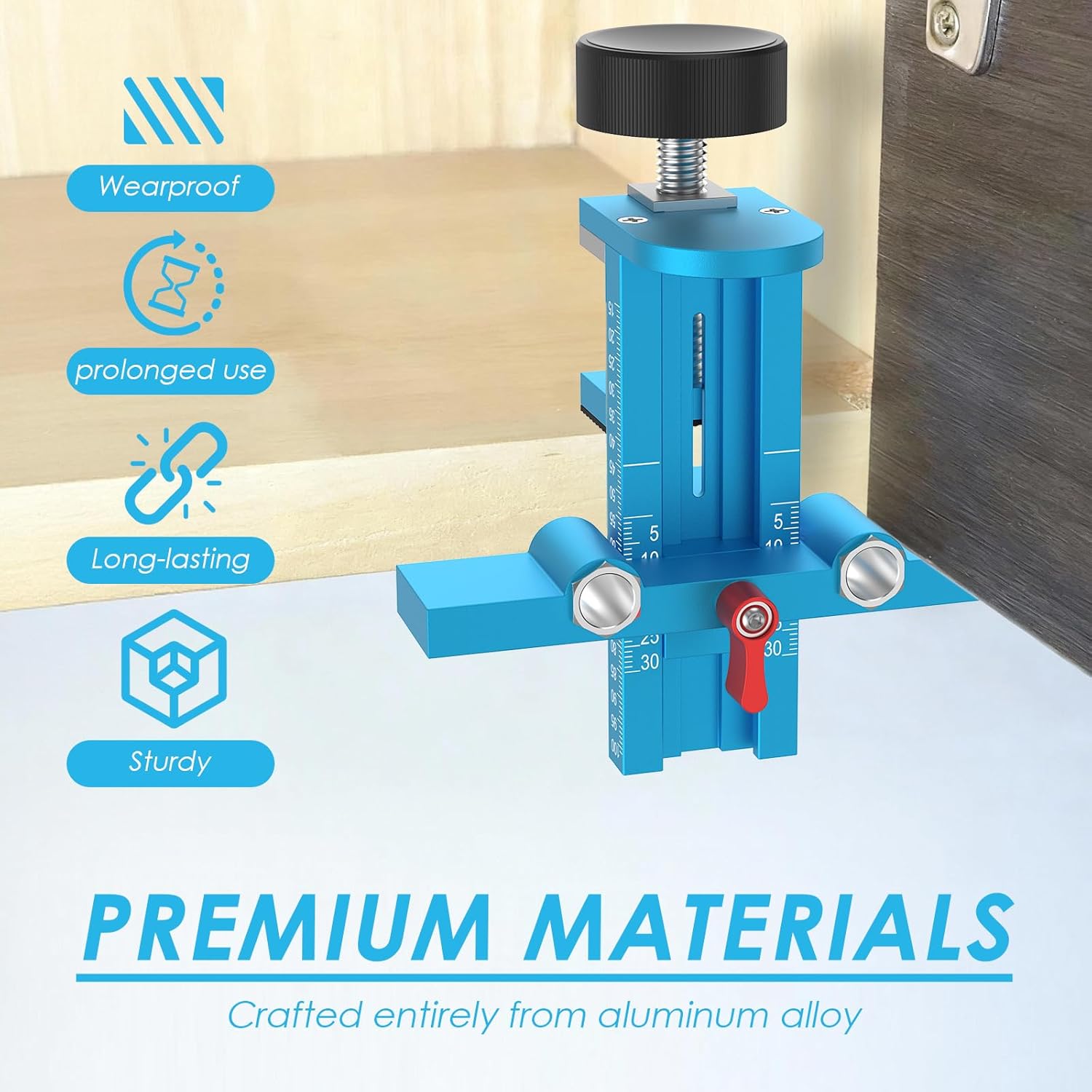 3 in 1 Cabinet Door Mounting J - Furniture Hardware Jig 评论和价格