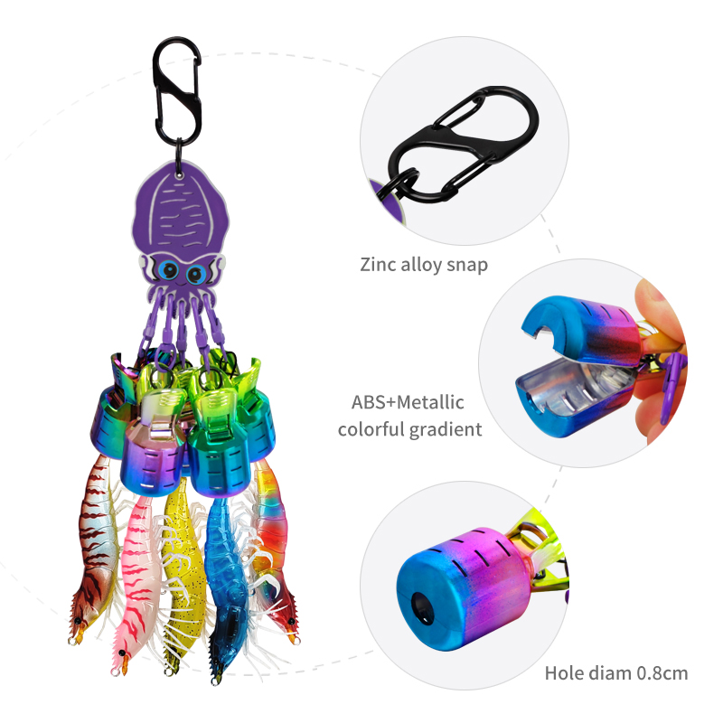 Electroplating Squid Jig Bait  - Furniture Hardware Jig 评论和价格