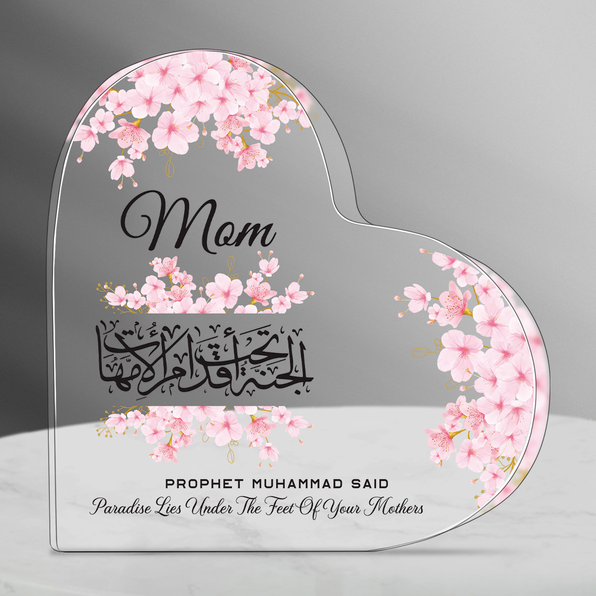 Heart Acrylic Desk Plaque Mom  - Furniture Paradise & Hardware Ghaziabad By Owner 评论和价格