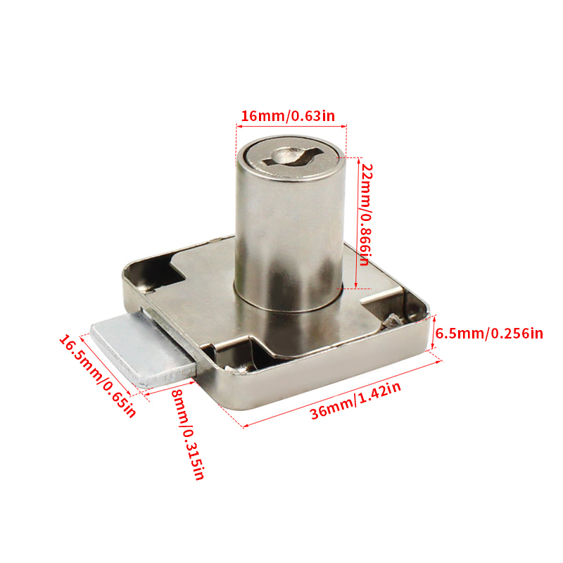2/5 Sets of Drawer Locks with  - Used Furniture Hardware 评论和价格