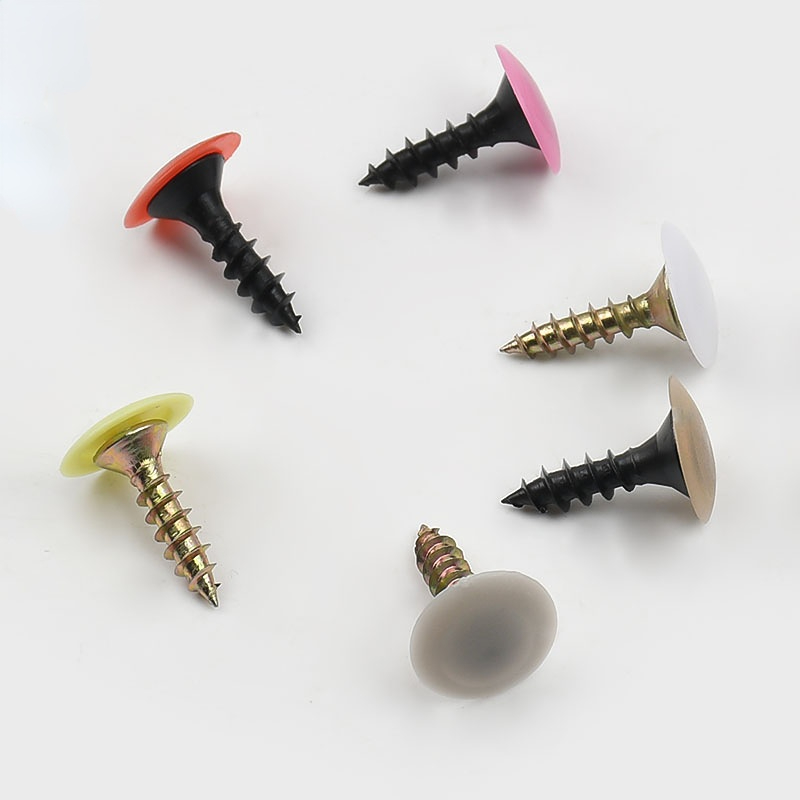 100/500/1000pcs Plastic Screw  - Furniture Hardware Decorative 评论和价格
