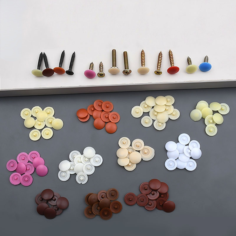 100/500/1000pcs Plastic Screw  - Furniture Hardware Decorative 评论和价格