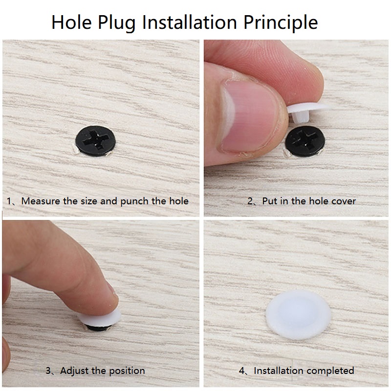 100/500/1000pcs Plastic Screw  - Furniture Hardware Decorative 评论和价格