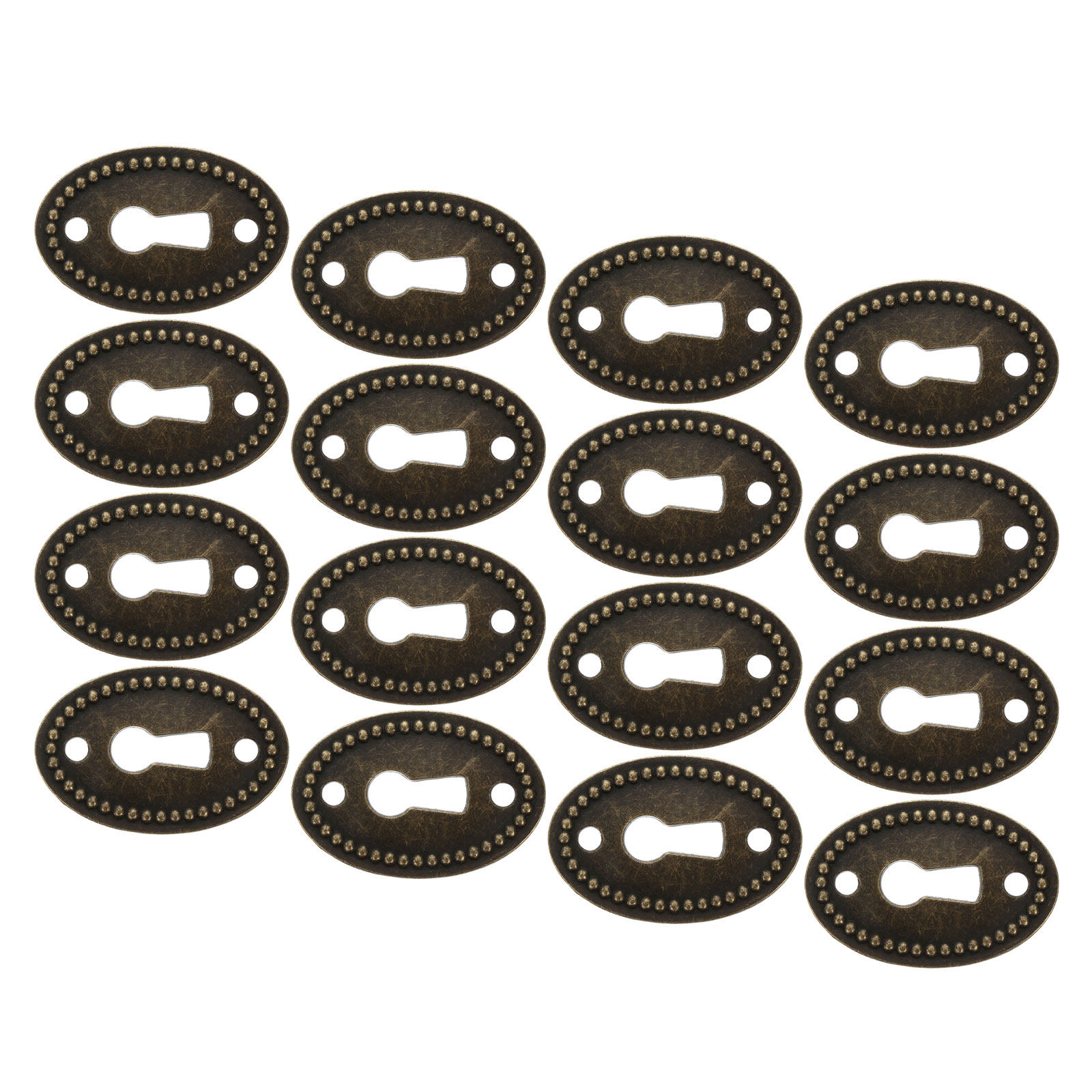 16Pcs Vintage Zinc Alloy Oval  - Furniture Hardware Decorative 评论和价格
