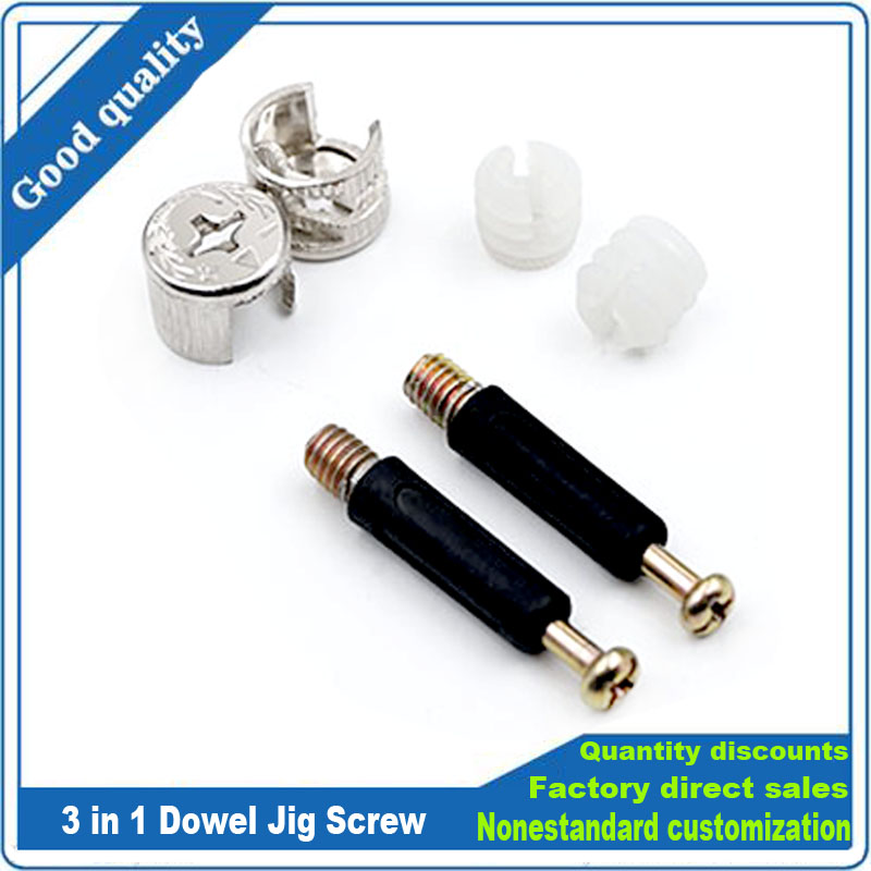3 in 1 Dowel Jig Screw Furnitu - Furniture Hardware Jig 评论和价格