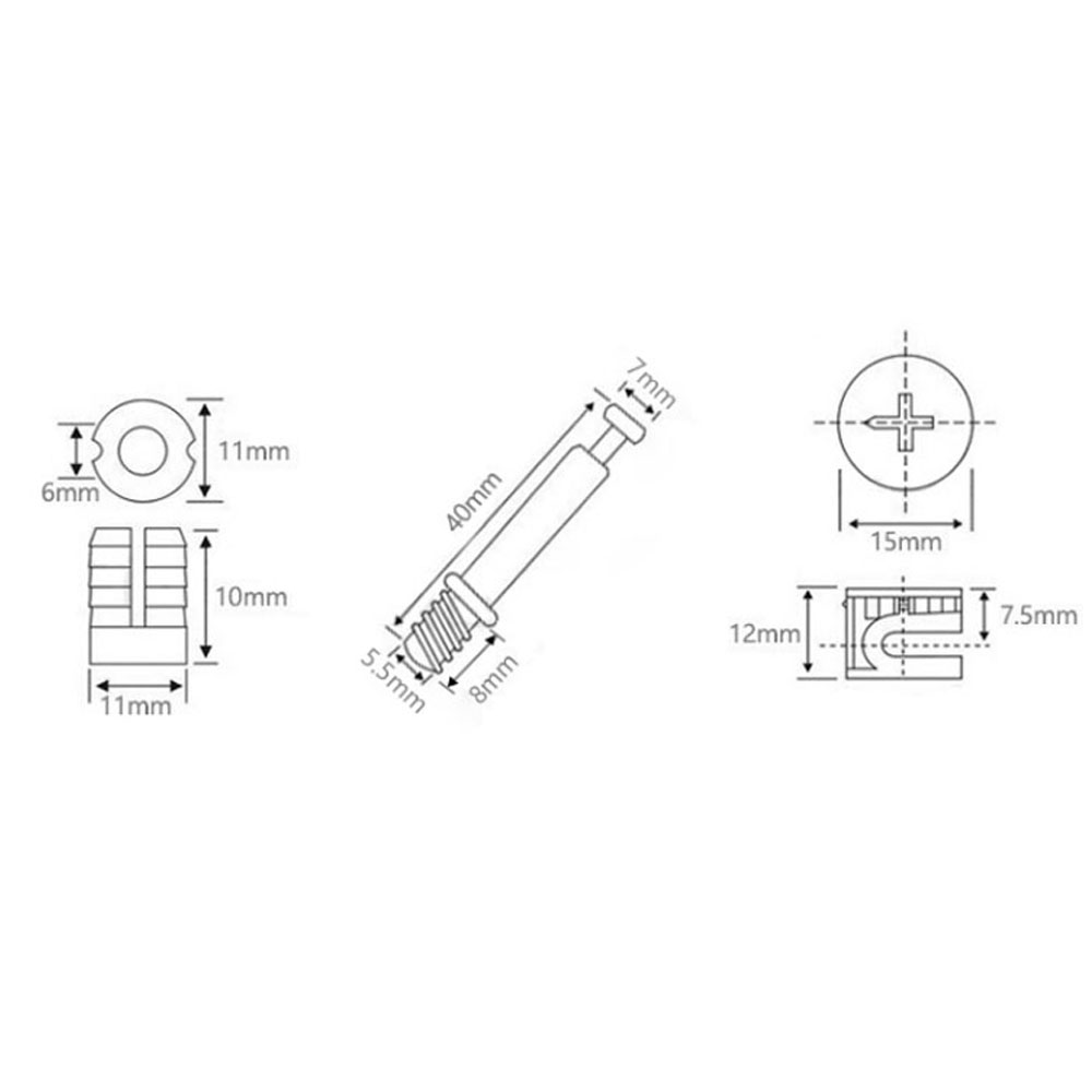 3 in 1 Dowel Jig Screw Furnitu - Furniture Hardware Jig 评论和价格
