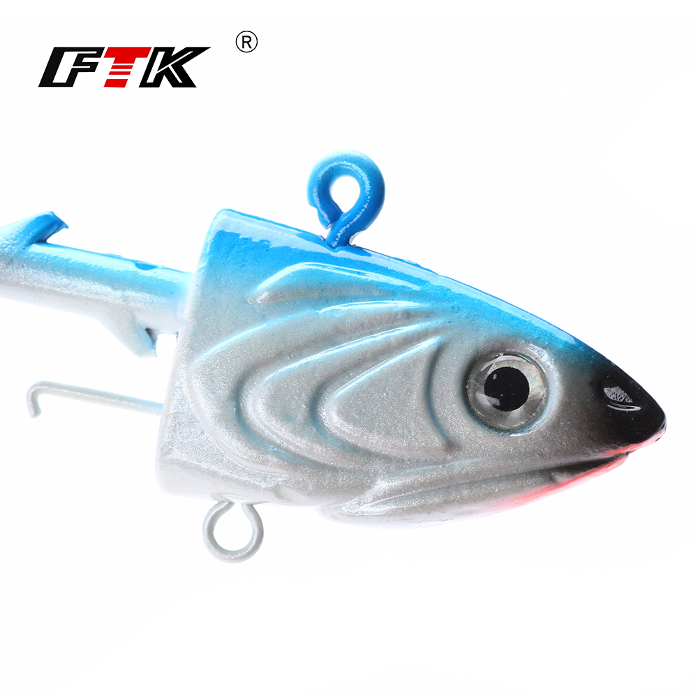 FTK 2PCS Jig Head Fishing Hook - Furniture Hardware Jig 评论和价格