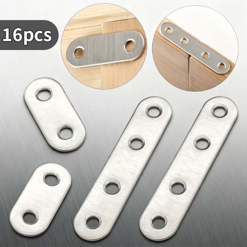 16pcs Corner Codes, Flat Faste - Used Furniture Hardware 评论和价格
