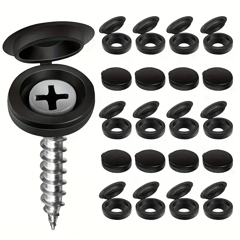 1000pcs Hinged Plastic Screw C - Furniture Hardware Decorative 评论和价格