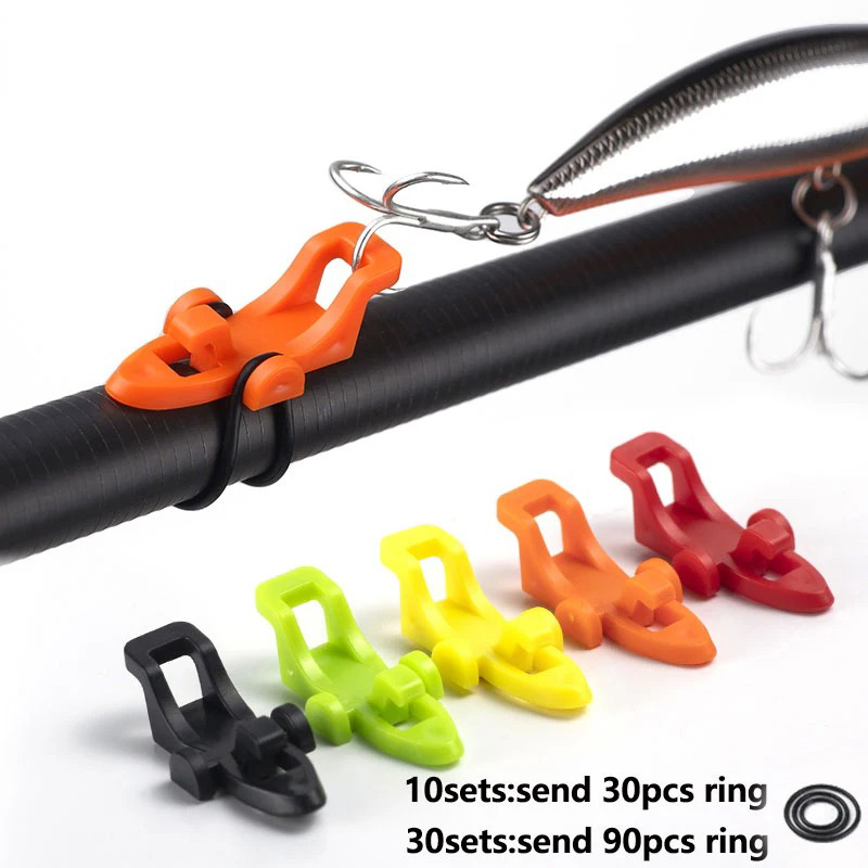 10-30pcs Fishing Rod Pole Hook - Furniture Hardware Jig 评论和价格